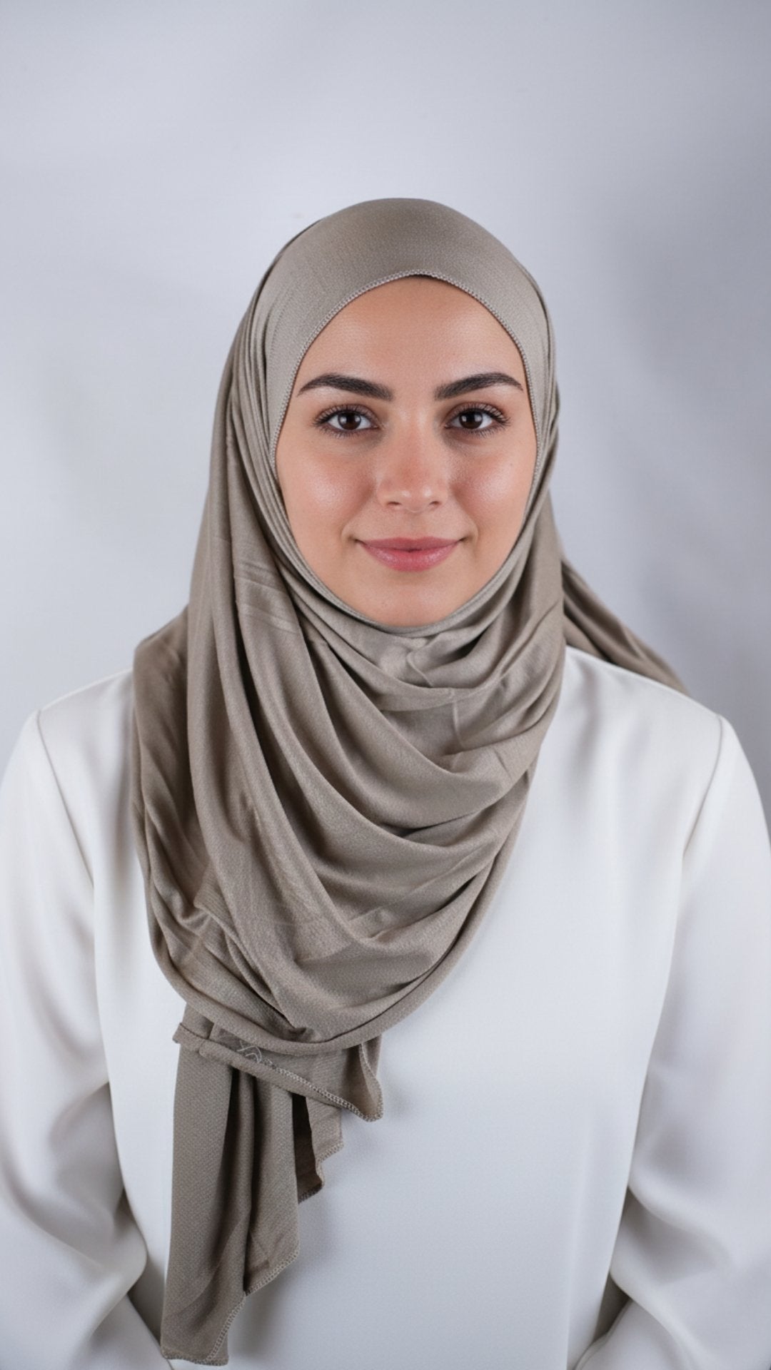 Khakibeiger Jersey-Schal